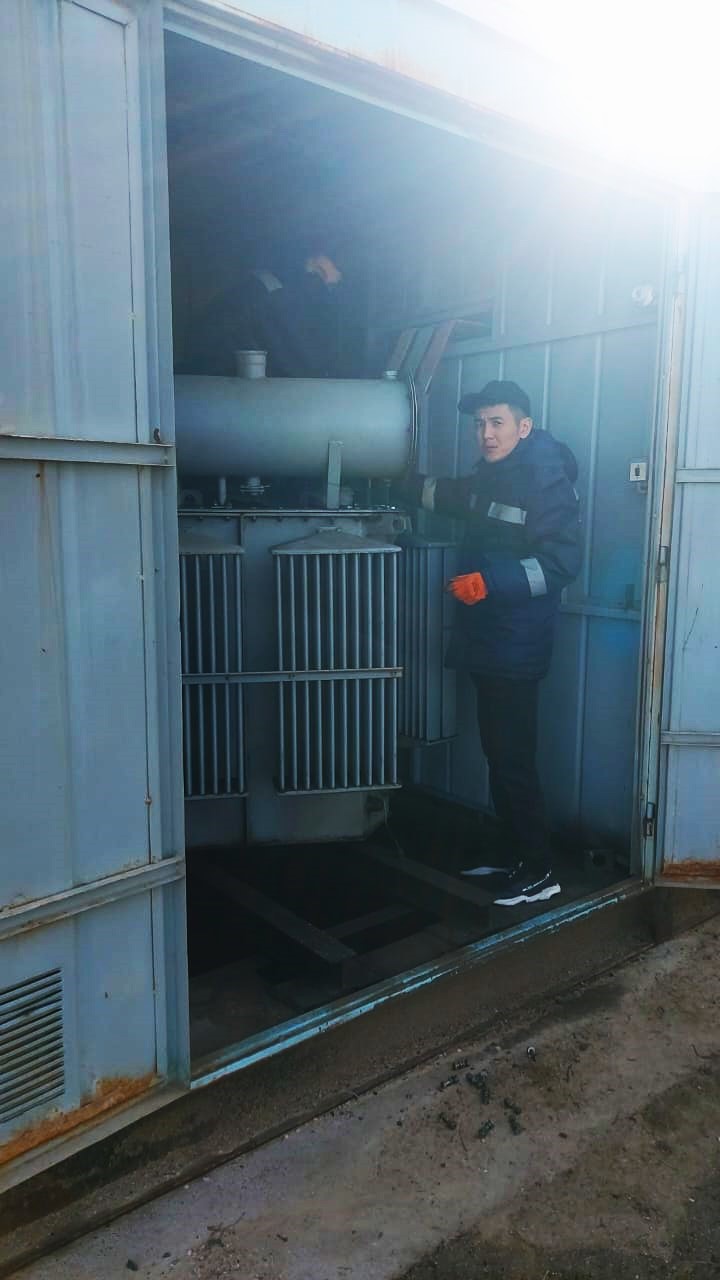 установка трансформатора